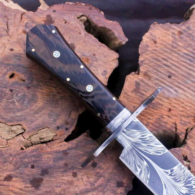Damascene Hunting Blade DB04